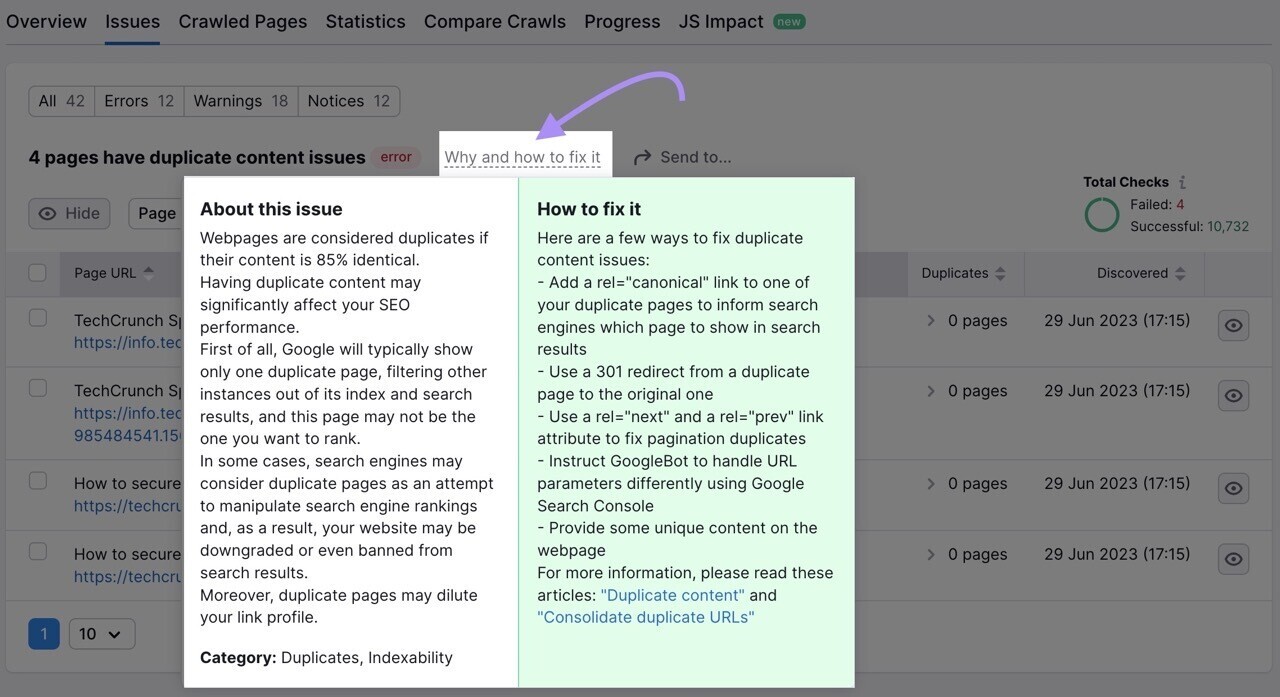 âWhy and how to fix itâ section